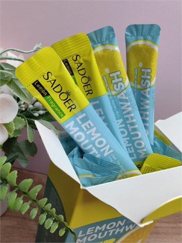 Набор ополаскивателей для рта в стиках со вкусом лимона, 20шт 10275