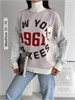 Тёплые свитеры с надписью New York 10205